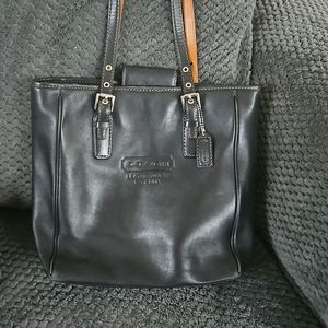 Leather Coach Tote 👜